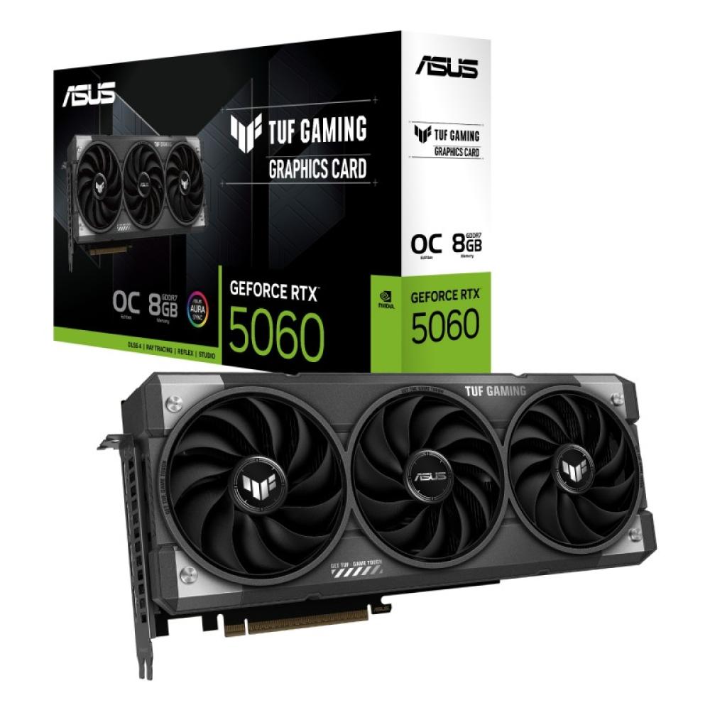 ASUS - TUF Gaming TUF-RTX5060-O8G-GAMING NVIDIA GeForce RTX 5060 8 GB GDDR7