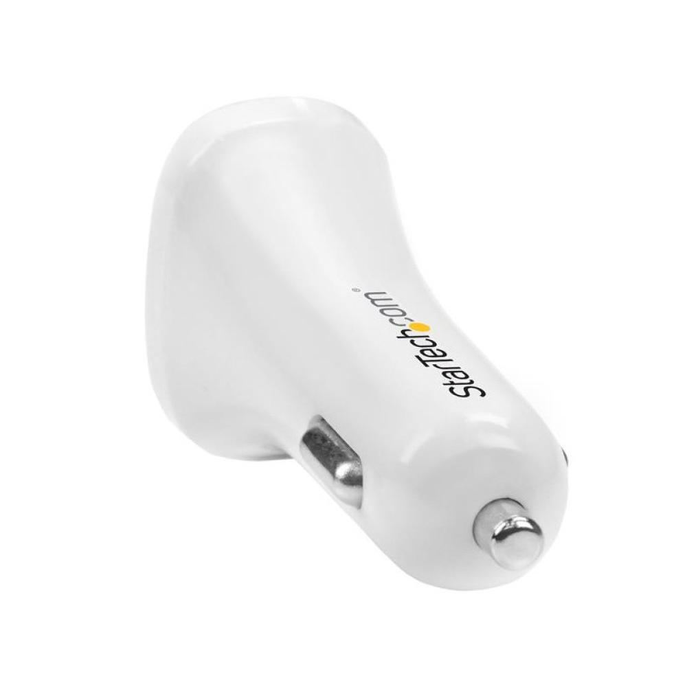 StarTech.com - USB2PCARWHS cargador de dispositivo móvil Universal Blanco Encendedor de cigarrillos Auto