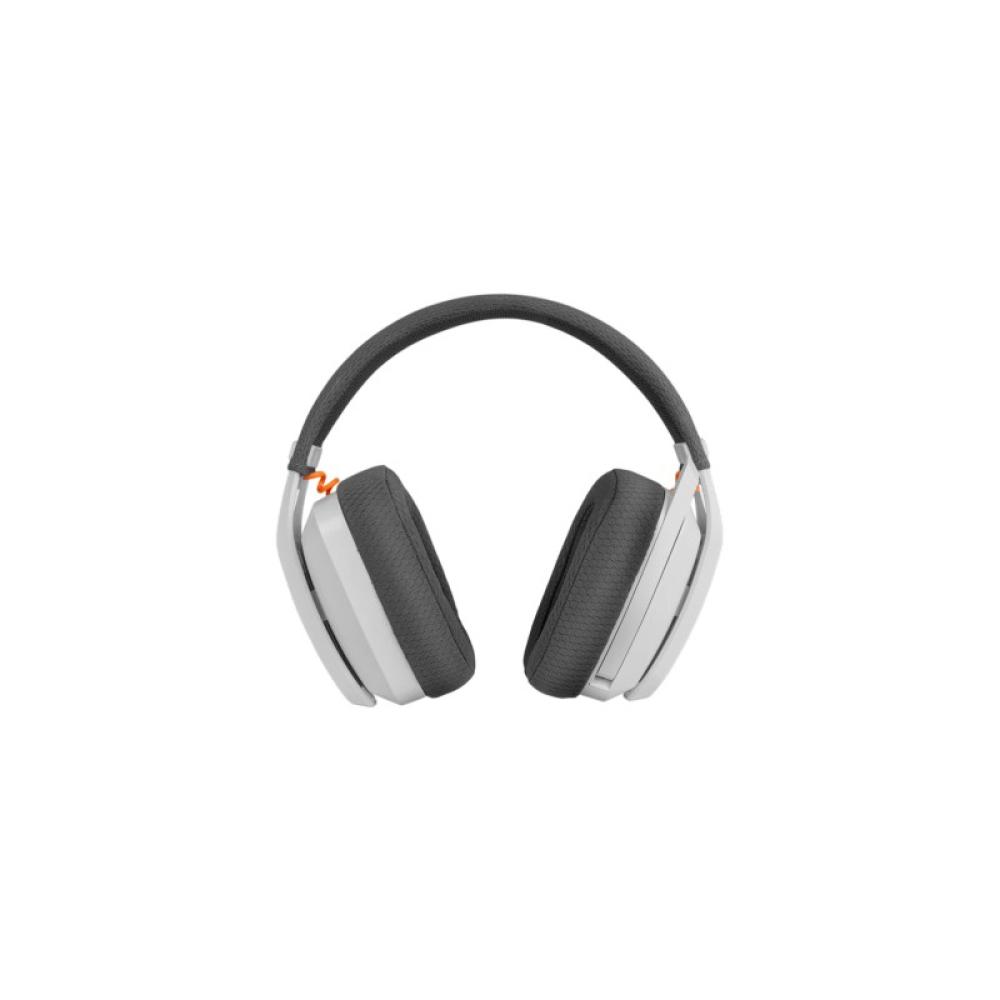 Krom - Kanji Auriculares Inalámbrico y alámbrico Diadema Juego USB Tipo C Bluetooth Blanco