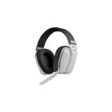 Krom - Kanji Auriculares Inalámbrico y alámbrico Diadema Juego USB Tipo C Bluetooth Blanco