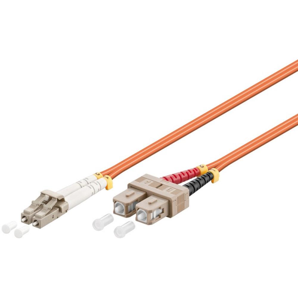WP - WPC-FP1-6LCSC-100 Cable de fibra óptica e InfiniBand 10 m LC SC Naranja