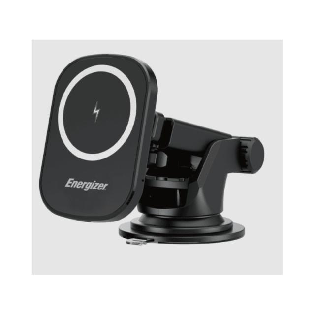 Energizer - ECA007 cargador de dispositivo móvil Smartphone Negro USB Cargador inalámbrico Carga rápida Auto