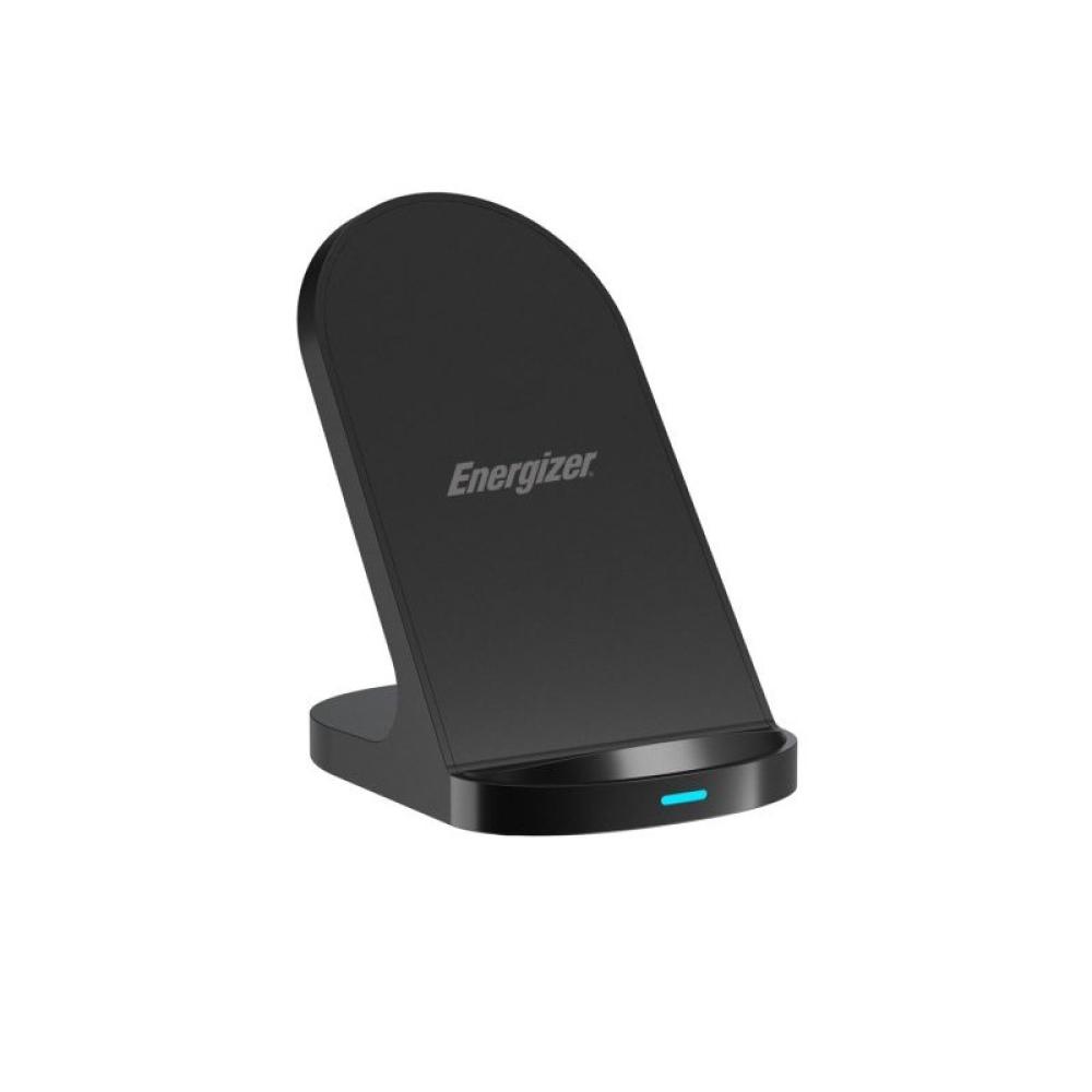 Energizer - WCP108 cargador de dispositivo móvil Smartphone Negro USB Cargador inalámbrico Carga rápida Interior