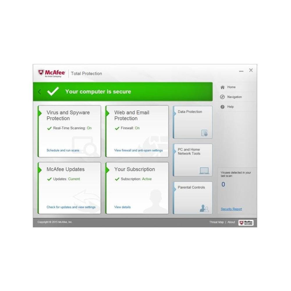 PINBOX - ESD McAfee Total Protection MD 1 dispositivo Licencia Digital