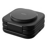 Belkin - BoostCharge Pro Auriculares, Smartphone, Reloj inteligente Negro USB Cargador inalámbrico Carga rápida Int - WIZ024HQBK