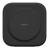 Belkin - BoostCharge Pro Auriculares, Smartphone, Reloj inteligente Negro USB Cargador inalámbrico Carga rápida Int - WIZ024HQBK