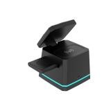 Energizer - WCP307 cargador de dispositivo móvil Auriculares, Smartphone, Reloj inteligente Negro USB Cargador inalámbrico Carga