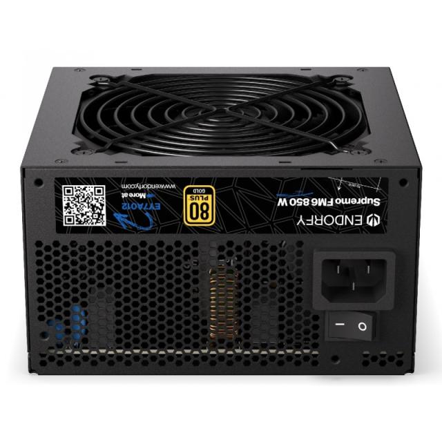 ENDORFY - Supremo FM6 850 W unidad de fuente de alimentación 24-pin ATX ATX Negro