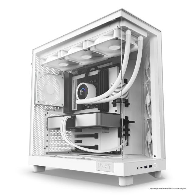 NZXT - H6 Flow Midi Tower Blanco