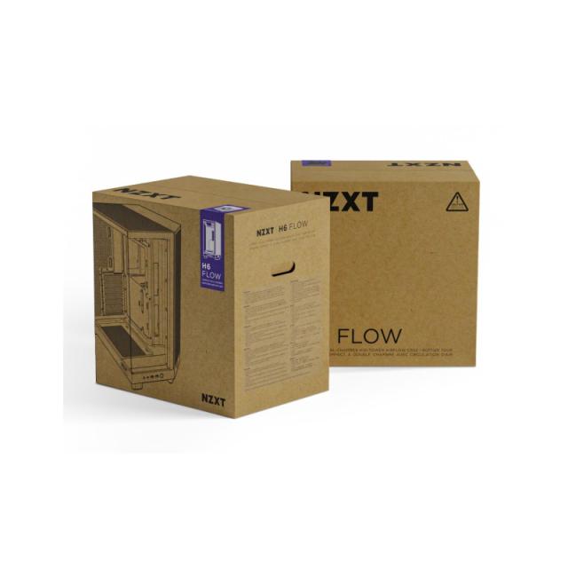 NZXT - H6 Flow Midi Tower Blanco