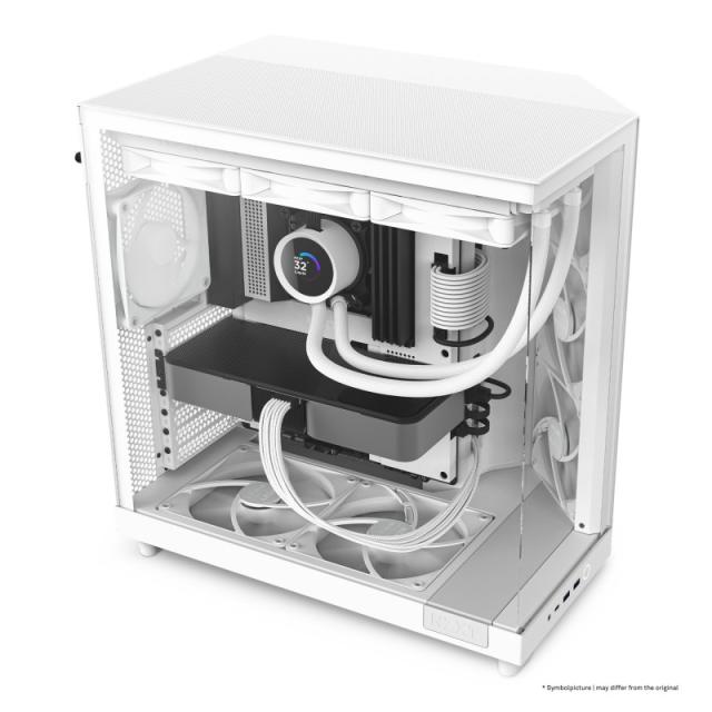 NZXT - H6 Flow Midi Tower Blanco