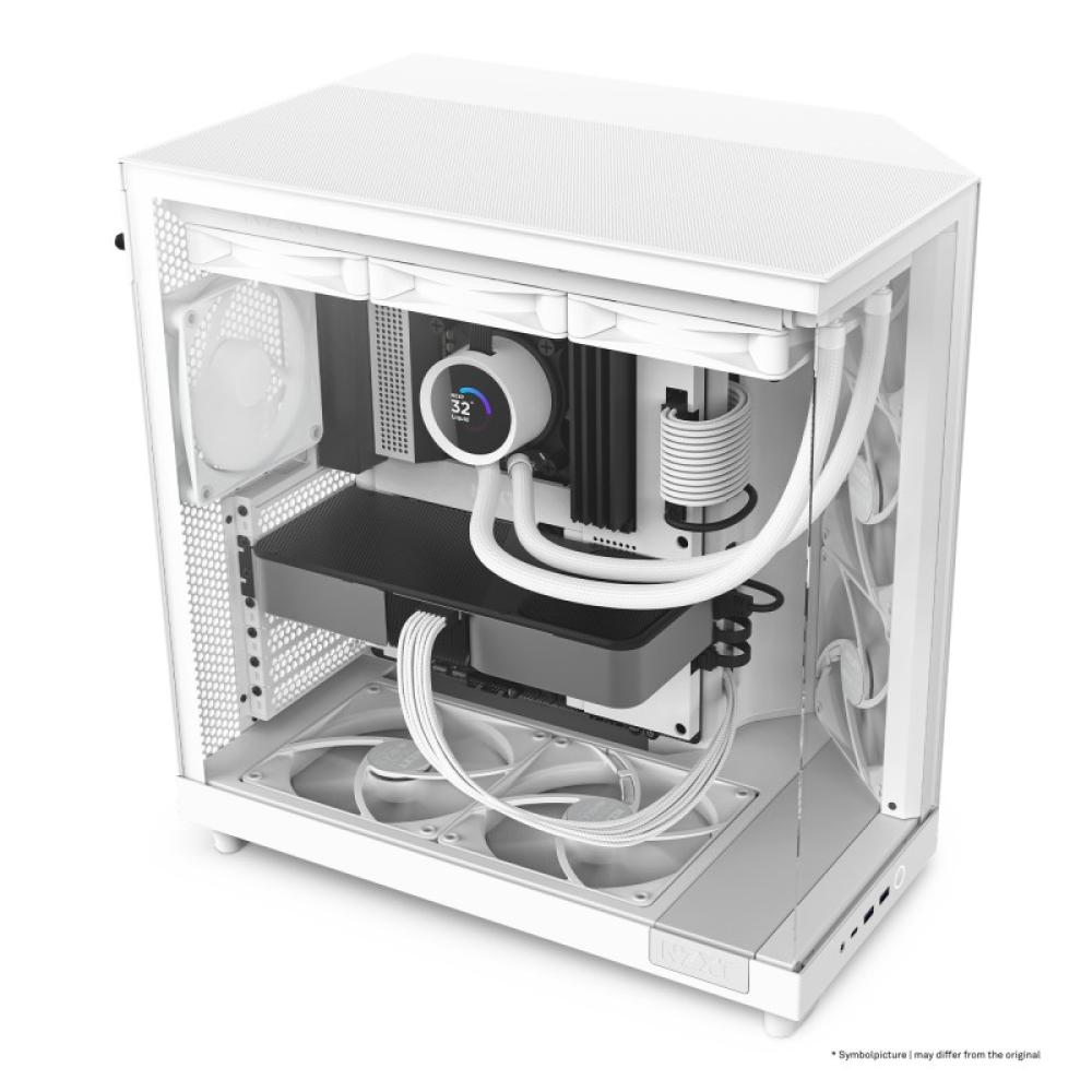 NZXT - H6 Flow Midi Tower Blanco