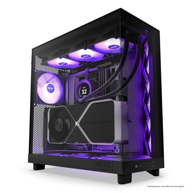 NZXT - H6 Flow RGB Midi Tower Negro