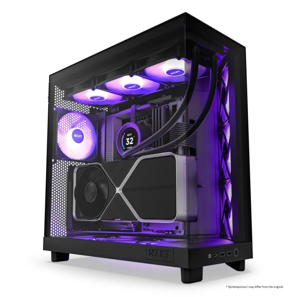 NZXT - H6 Flow RGB Midi Tower Negro
