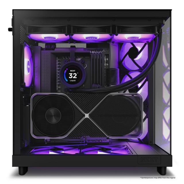 NZXT - H6 Flow RGB Midi Tower Negro