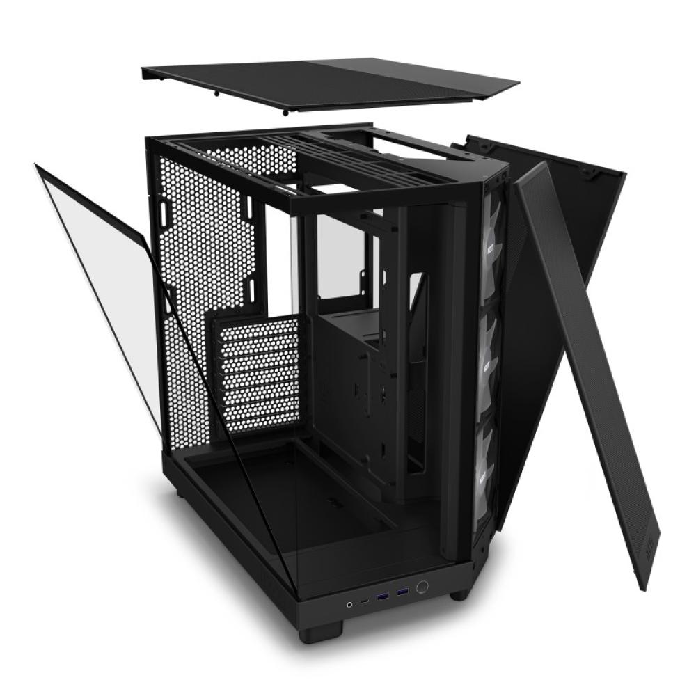 NZXT - H6 Flow RGB Midi Tower Negro
