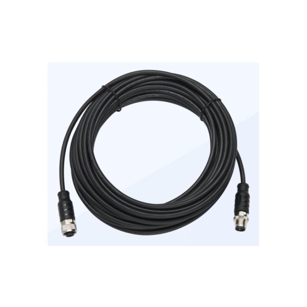 Zebra - CBL-PWRD100-M12M12 cable de transmisión Negro 10 m M12