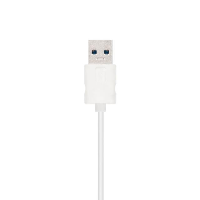 Nanocable - USB 3.0/RJ-45, 0.15m tarjeta y adaptador de interfaz