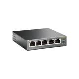 TP-Link - TL-SG1005P No administrado Gigabit Ethernet (10/100/1000) Energía sobre Ethernet (PoE) Negro