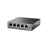 TP-Link - TL-SG1005P No administrado Gigabit Ethernet (10/100/1000) Energía sobre Ethernet (PoE) Negro