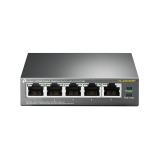 TP-Link - TL-SG1005P No administrado Gigabit Ethernet (10/100/1000) Energía sobre Ethernet (PoE) Negro