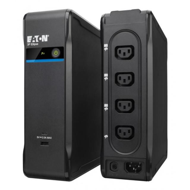 Eaton - 3P900UI sistema de alimentación ininterrumpida (UPS) En espera (Fuera de línea) o Standby (Offline) 0,9 kVA 540 W 4 sali