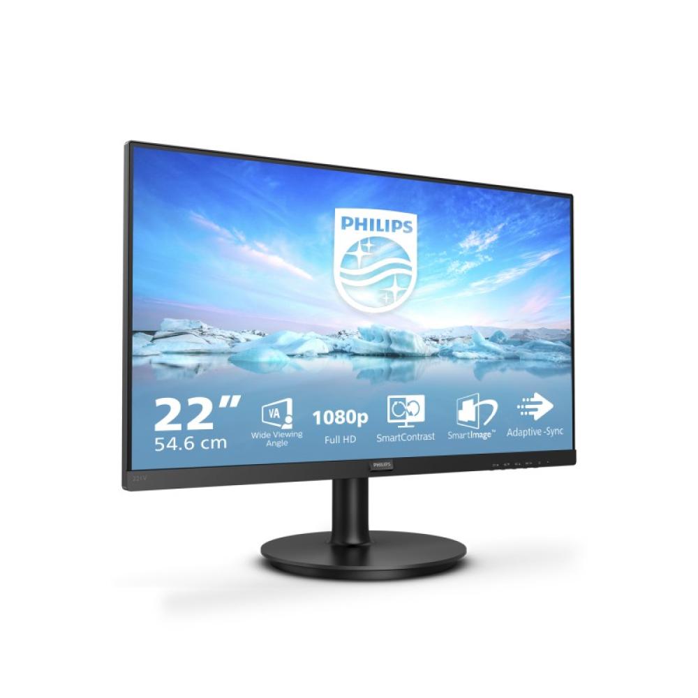 Philips - V Line 221V8A/00 pantalla para PC 54,6 cm (21.5") 1920 x 1080 Pixeles Full HD LED Negro