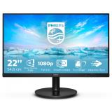 Philips - V Line 221V8A/00 pantalla para PC 54,6 cm (21.5") 1920 x 1080 Pixeles Full HD LED Negro