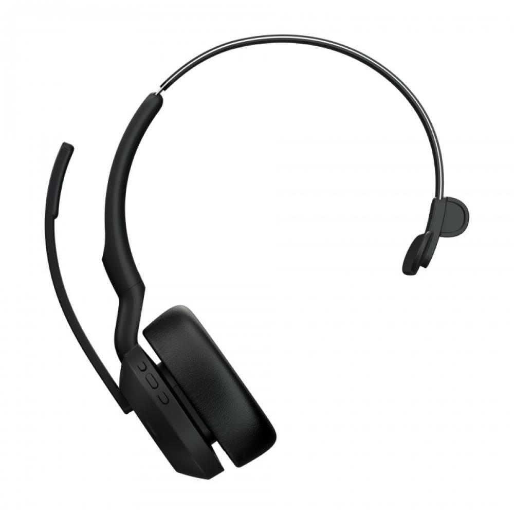 Jabra - Evolve2 55 Auriculares Inalámbrico y alámbrico Diadema Oficina/Centro de llamadas Bluetooth Base de carg - 25599-889-989