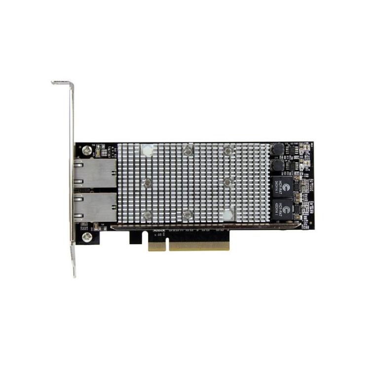 StarTech.com - Tarjeta Adaptador de Red PCI Express Ethernet 10GBase-T con 2 Puertos RJ45 Chipset Intel x540
