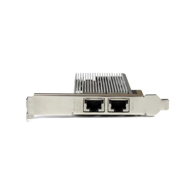 StarTech.com - Tarjeta Adaptador de Red PCI Express Ethernet 10GBase-T con 2 Puertos RJ45 Chipset Intel x540