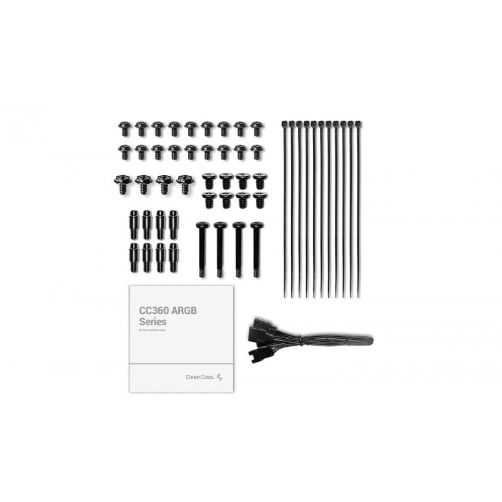 DeepCool - CC360 WH ARGB Mini Tower Blanco