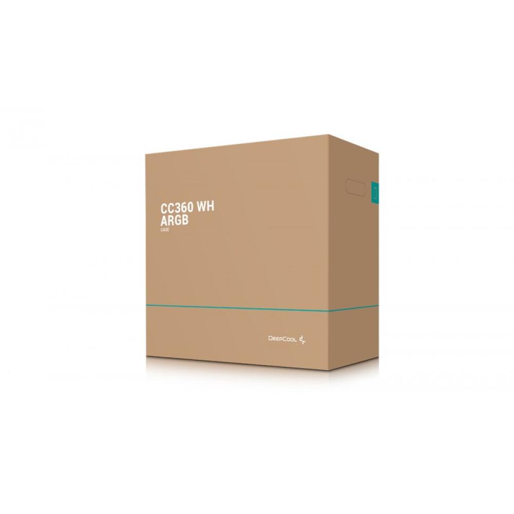 DeepCool - CC360 WH ARGB Mini Tower Blanco
