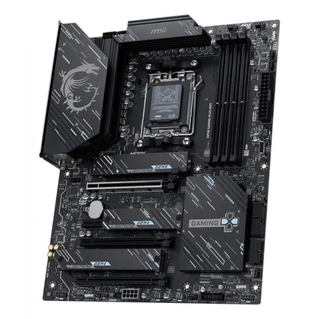 MSI - X870E GAMING PLUS WIFI placa base AMD X870E Zócalo AM5 ATX