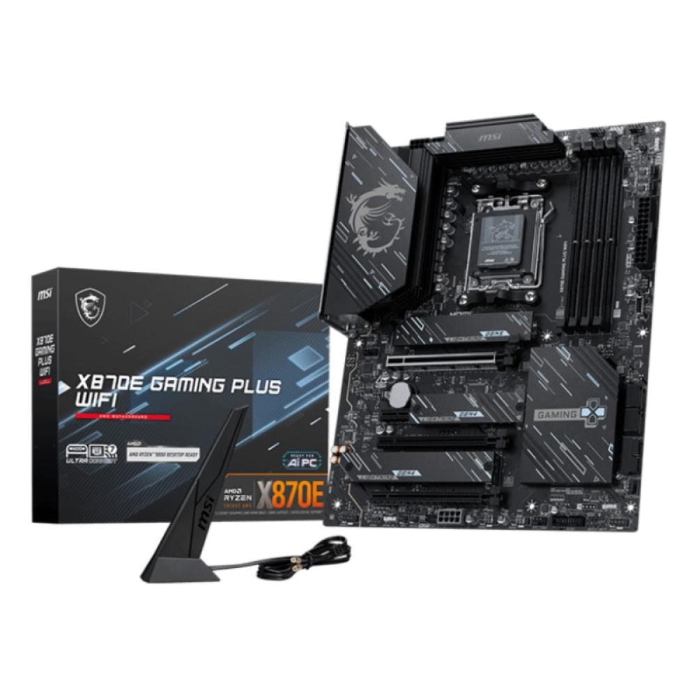 MSI - X870E GAMING PLUS WIFI placa base AMD X870E Zócalo AM5 ATX
