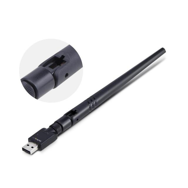 StarTech.com - Adaptador USB Bluetooth 5.3 Clase 1 para PC o Portátil - Dongle Bluetooth de Largo Alcance para Teclado Ratón o R