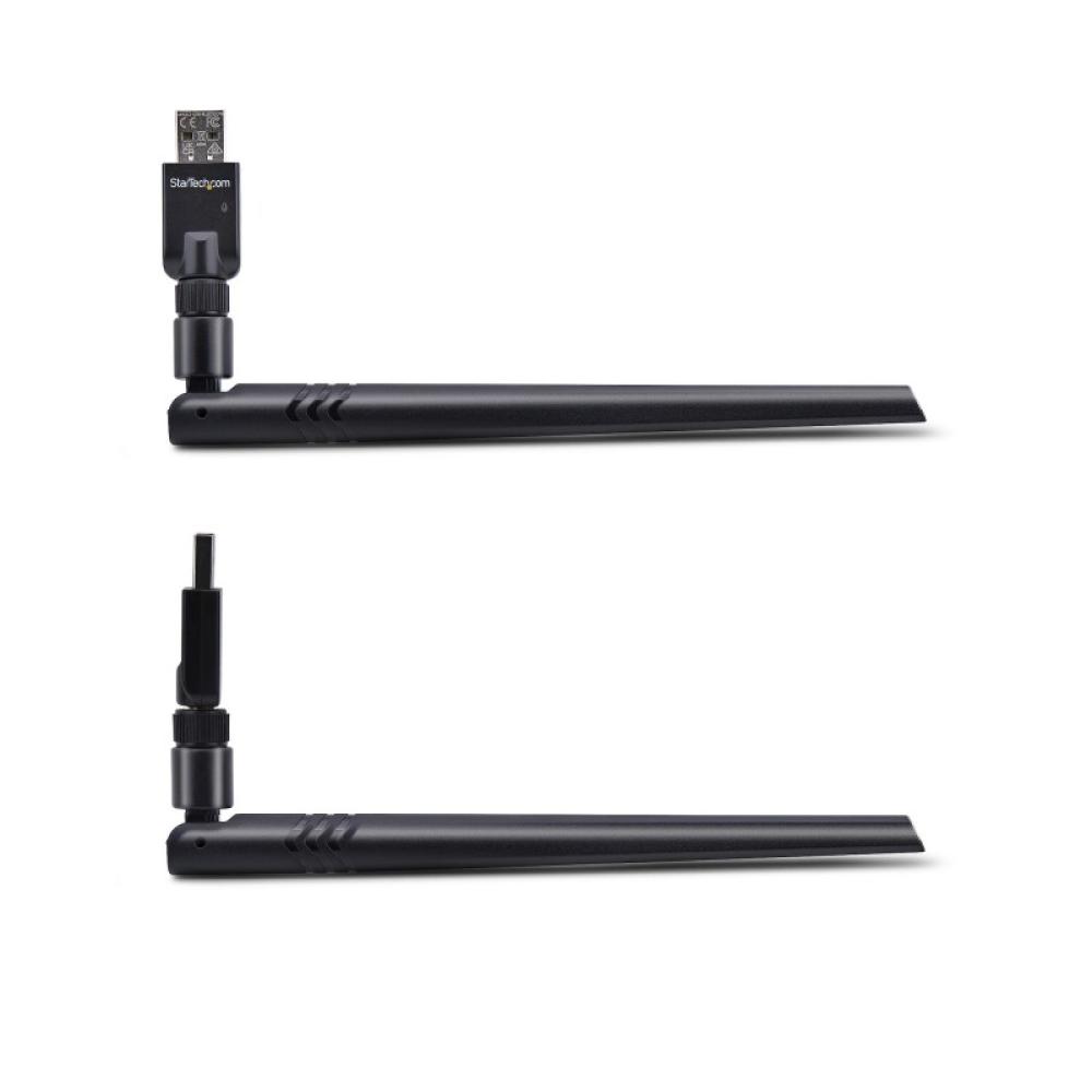 StarTech.com - Adaptador USB Bluetooth 5.3 Clase 1 para PC o Portátil - Dongle Bluetooth de Largo Alcance para Teclado Ratón o R