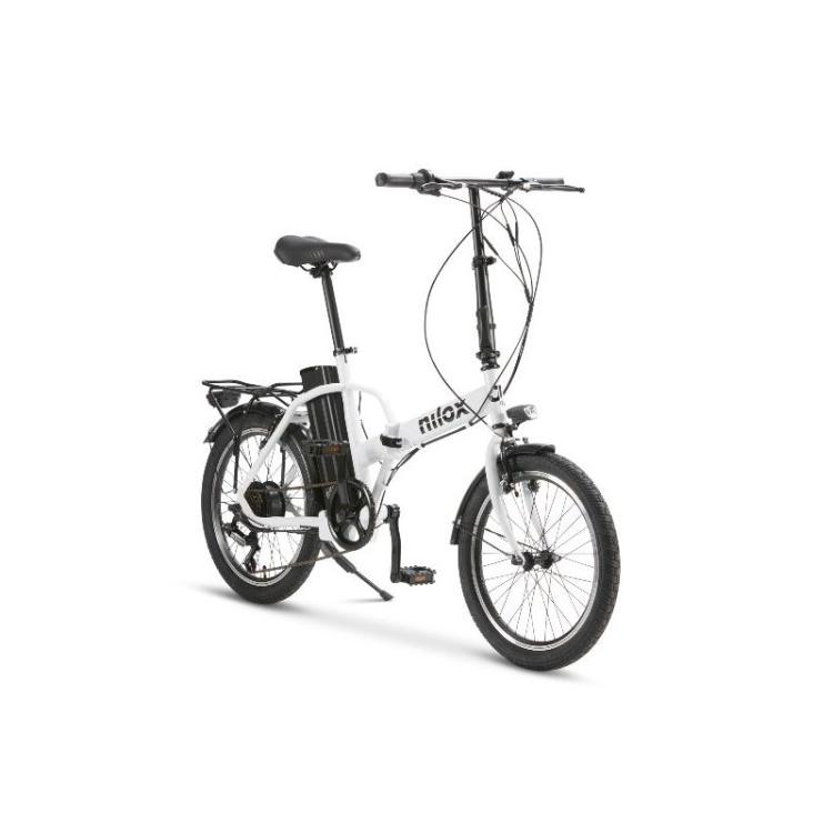 Nilox - URBAN - eBike J1 Pro Blanco Acero 50,8 cm (20") 23,5 kg