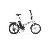 Nilox - URBAN - eBike J1 Pro Blanco Acero 50,8 cm (20") 23,5 kg