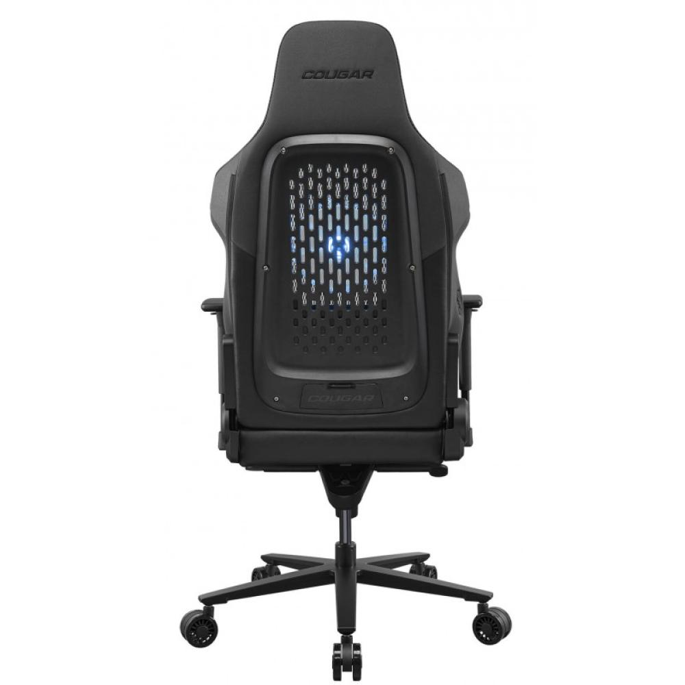 COUGAR - CGR-ARP-BLB Silla para videojuegos universal Asiento acolchado Negro, Naranja
