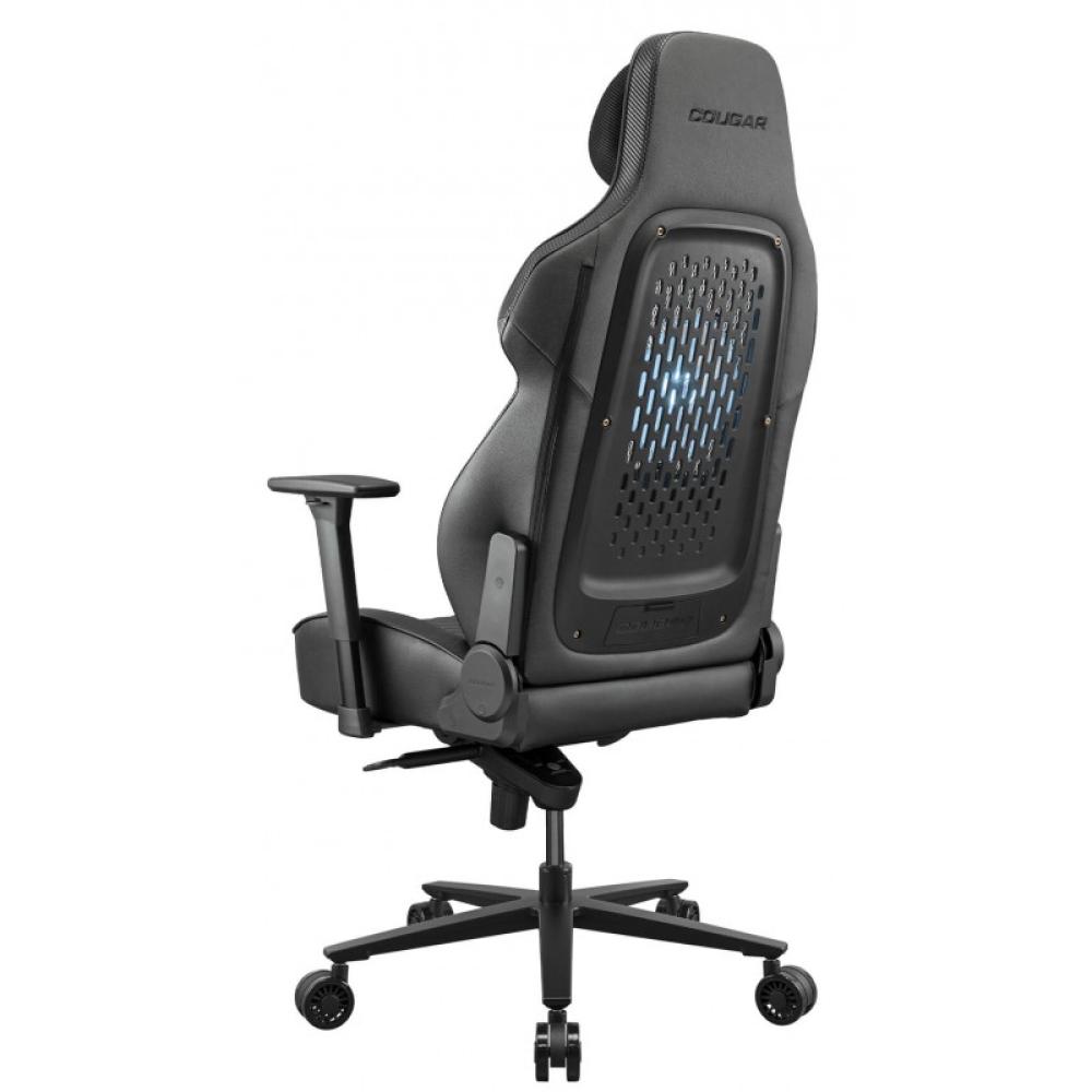 COUGAR - CGR-ARP-BLB Silla para videojuegos universal Asiento acolchado Negro, Naranja
