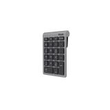 Trust - Xalas teclado numérico Portátil/PC RF inalámbrico Plata