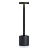 Muitomas - UPNDOWNLAMPBK lámpara de mesa LED Negro