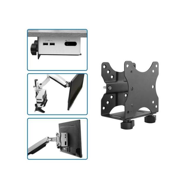 StarTech.com - Soporte de Montaje VESA para Clientes Delgados - Caja VESA para Thin Clients - Soporte para Clientes Ligeros