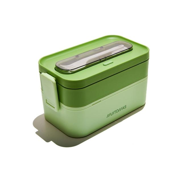 Muitomas - LUNCHBOXLGN fiambrera Táper 1,7 L Plástico Verde 1 pieza(s)