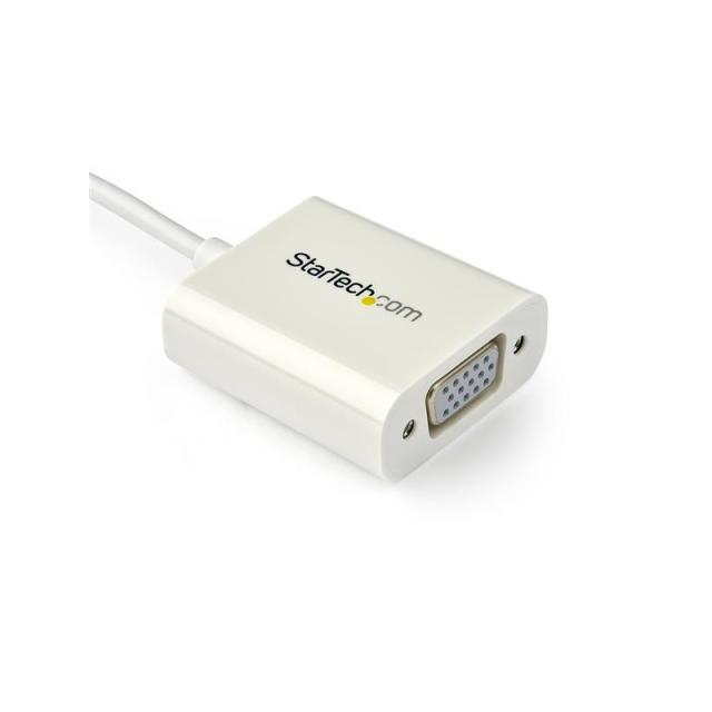 StarTech.com - Adaptador USB-C a VGA - Blanco