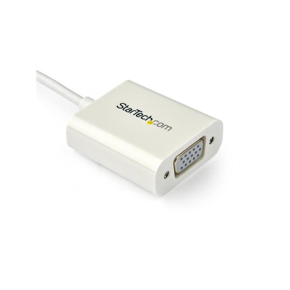 StarTech.com - Adaptador USB-C a VGA - Blanco