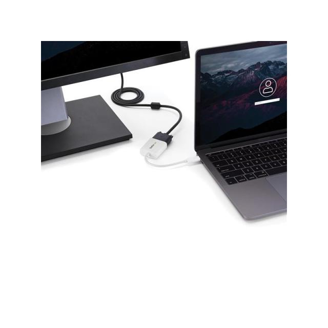 StarTech.com - Adaptador USB-C a VGA - Blanco