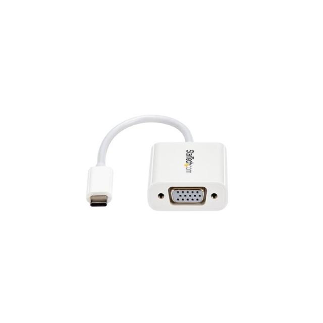 StarTech.com - Adaptador USB-C a VGA - Blanco