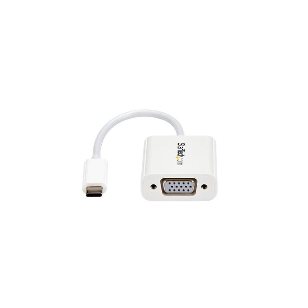 StarTech.com - Adaptador USB-C a VGA - Blanco